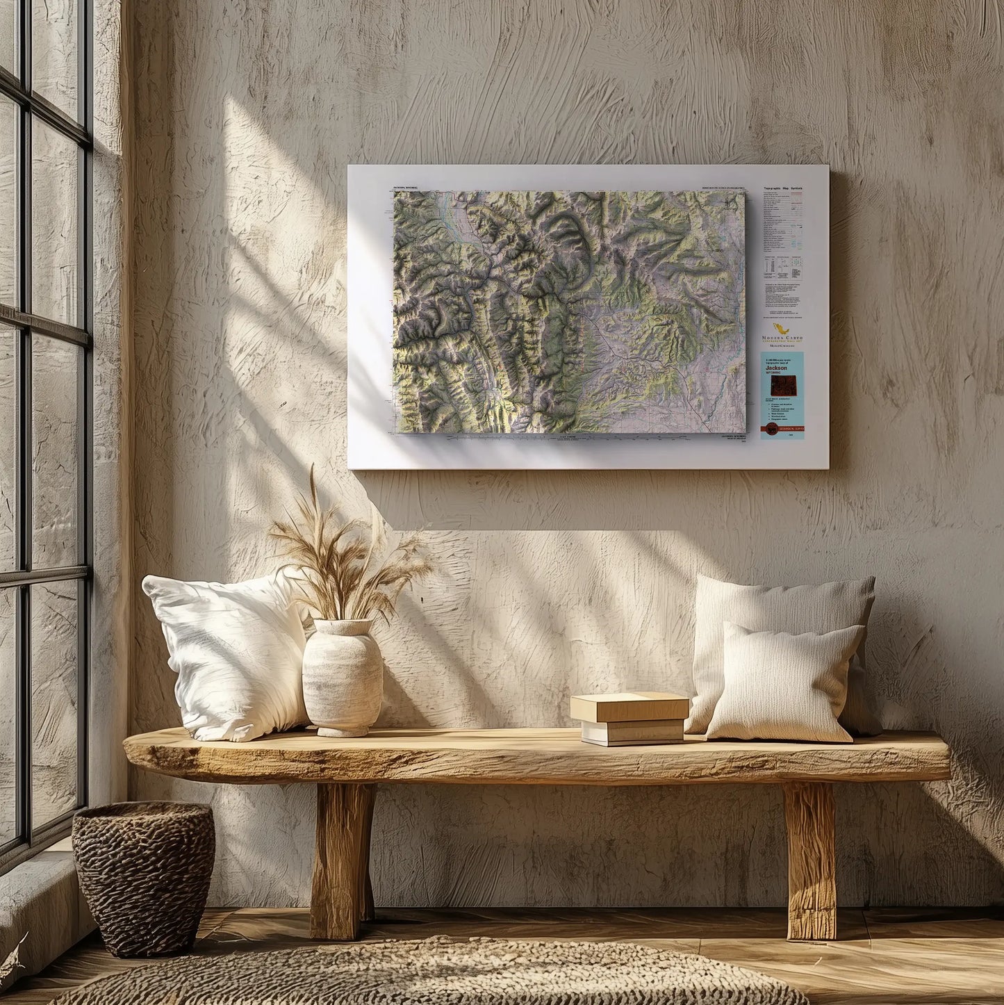 Jackson, Wyoming - 1981-Historical Topographic-Wall Map-ModernCarto