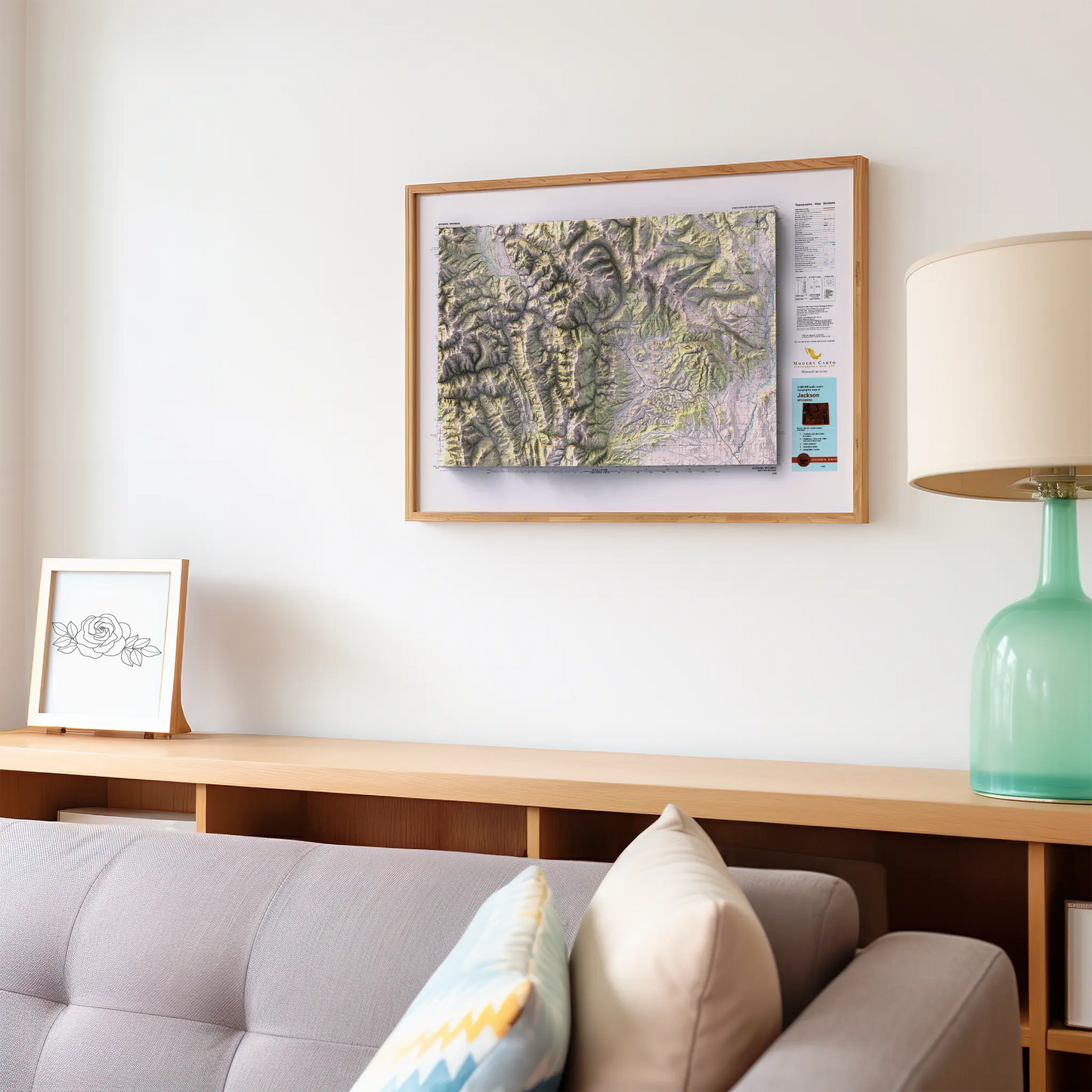 Jackson, Wyoming - 1981-Historical Topographic-Wall Map-ModernCarto