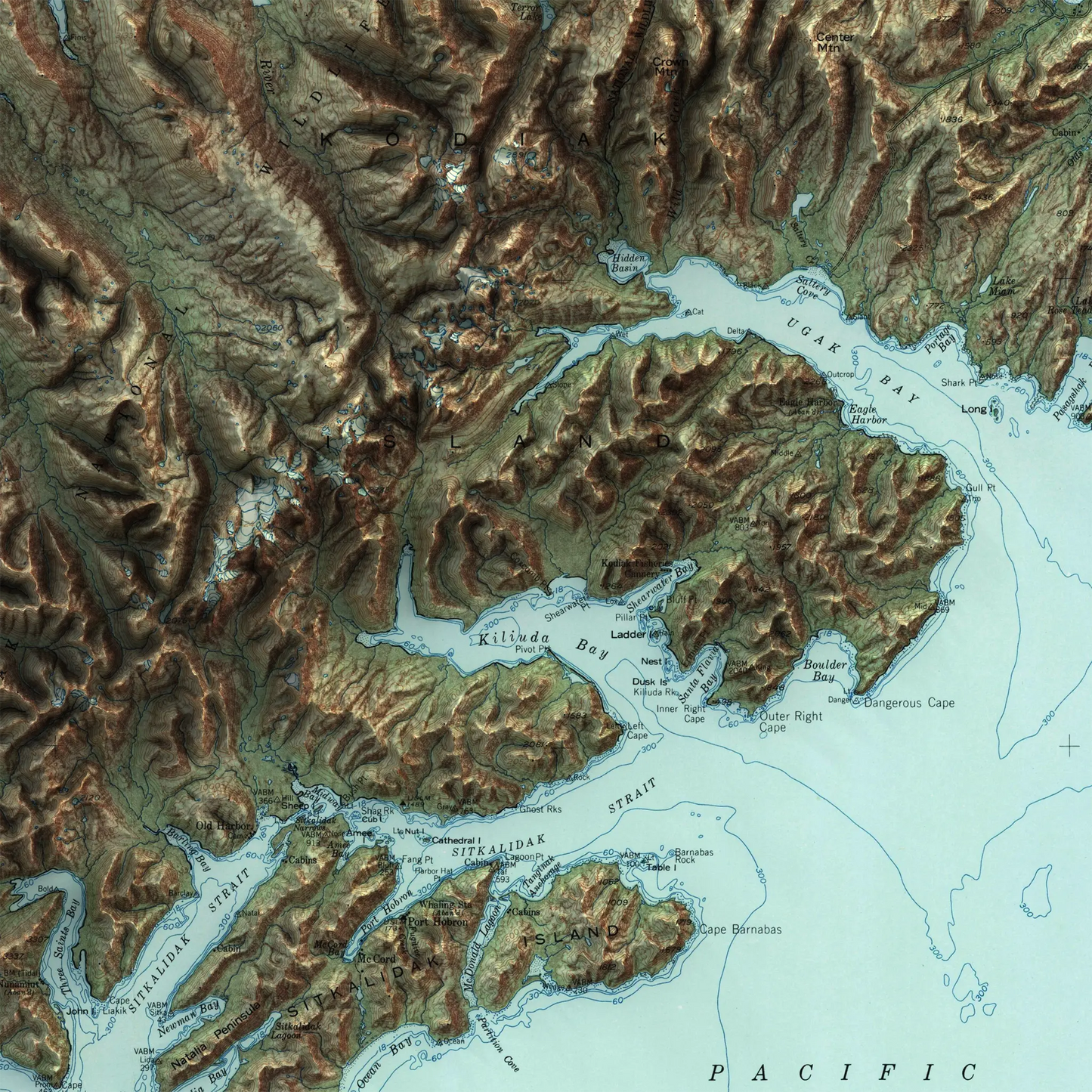 Kodiak Island, Alaska - 1952