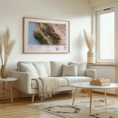 Santa Cruz, California - 1948-Historical Topographic-Wall Map-ModernCarto
