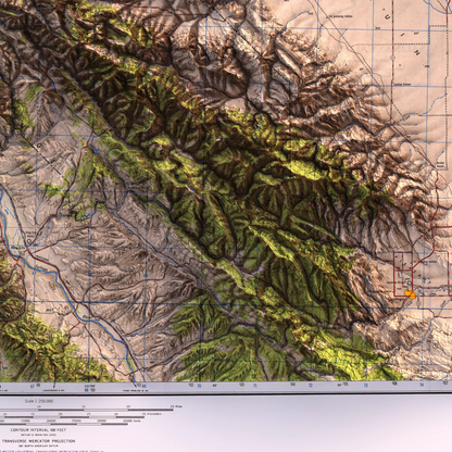 Santa Cruz, California - 1948-Historical Topographic-Wall Map-ModernCarto