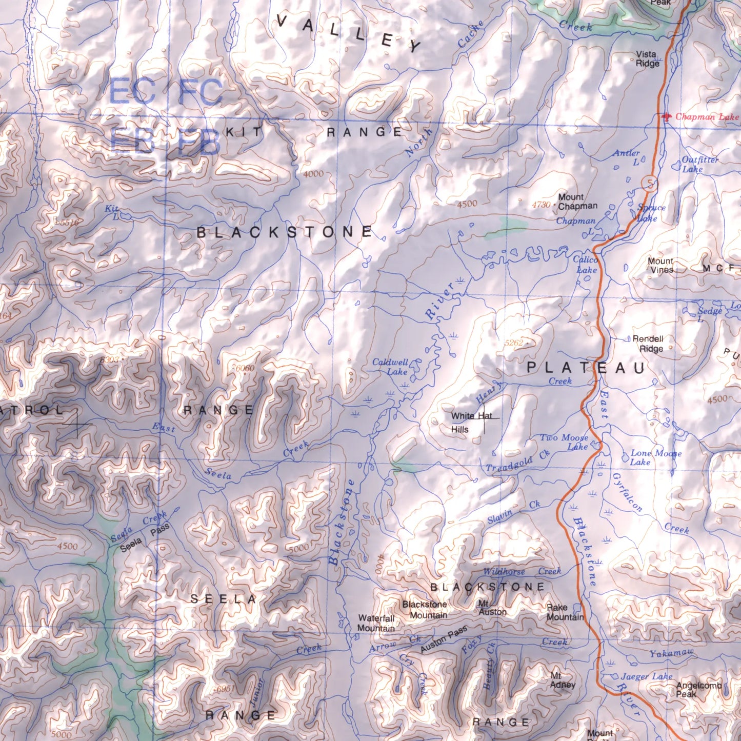 Dawson City, Yukon - 1991-Historical Topographic-Wall Map-ModernCarto