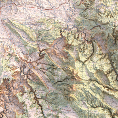 Moab, Utah - 1959-Historical Topographic-Wall Map-ModernCarto