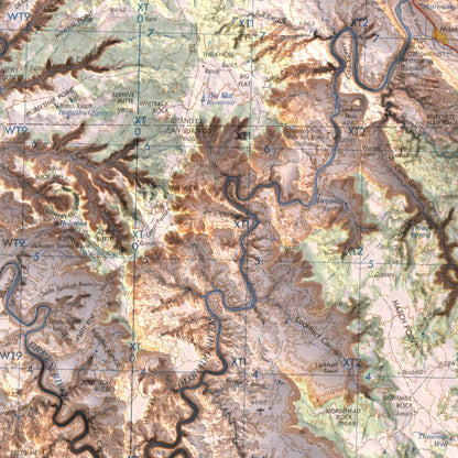 Moab, Utah - 1959-Historical Topographic-Wall Map-ModernCarto