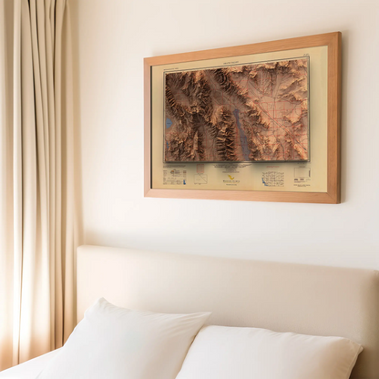 Death Valley, California - 1948-Historical Topographic-Wall Map-ModernCarto