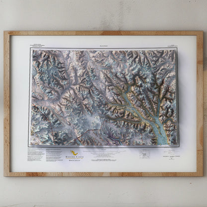 Skagway, Alaska - 1961-Historical Topographic-Wall Map-ModernCarto