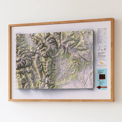 Jackson, Wyoming - 1981-Historical Topographic-Wall Map-ModernCarto