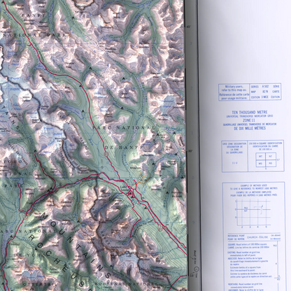 Golden, British Columbia - 1997-Historical Topographic-Wall Map-ModernCarto