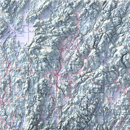 Mont-Laurier, Quebec - 1997-Historical Topographic-Wall Map-ModernCarto