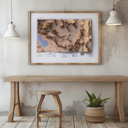 Salton Sea, California - 1955-Historical Topographic-Wall Map-ModernCarto