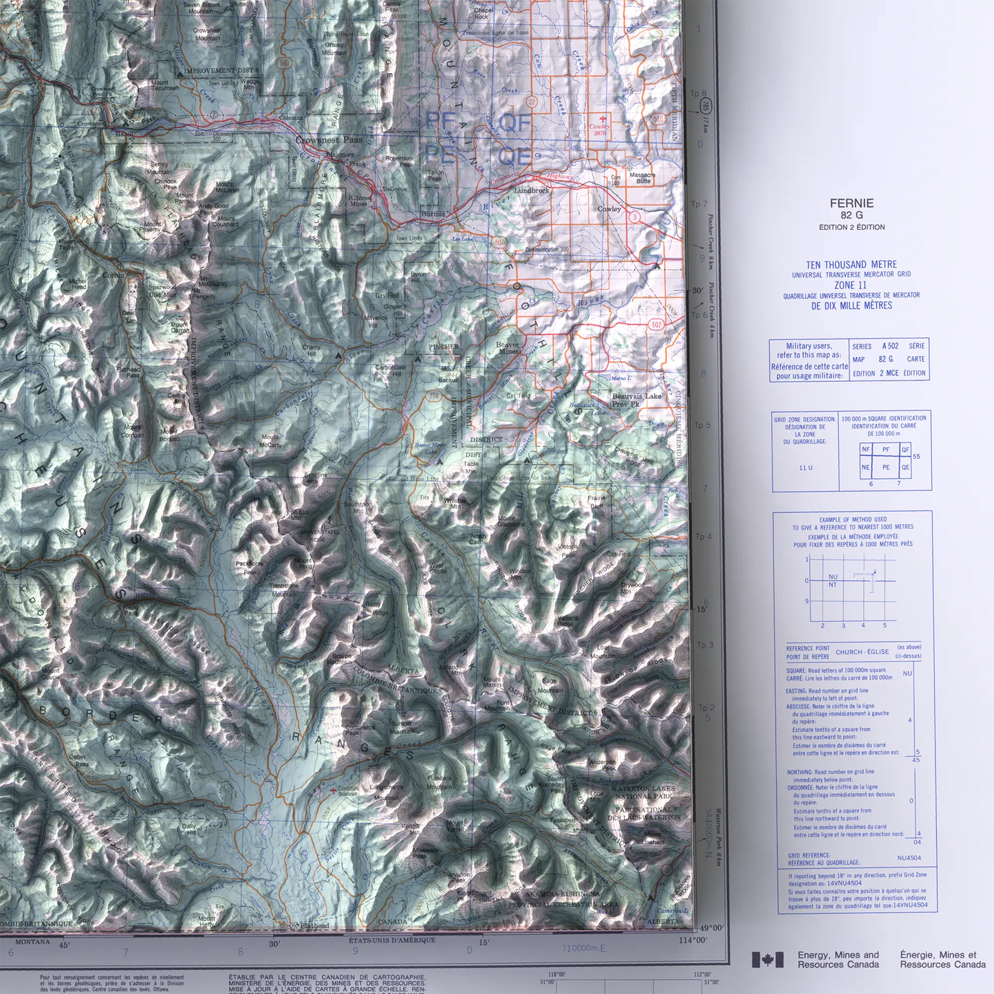 Fernie, British Columbia - 1990