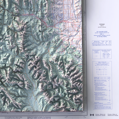 Fernie, British Columbia - 1990