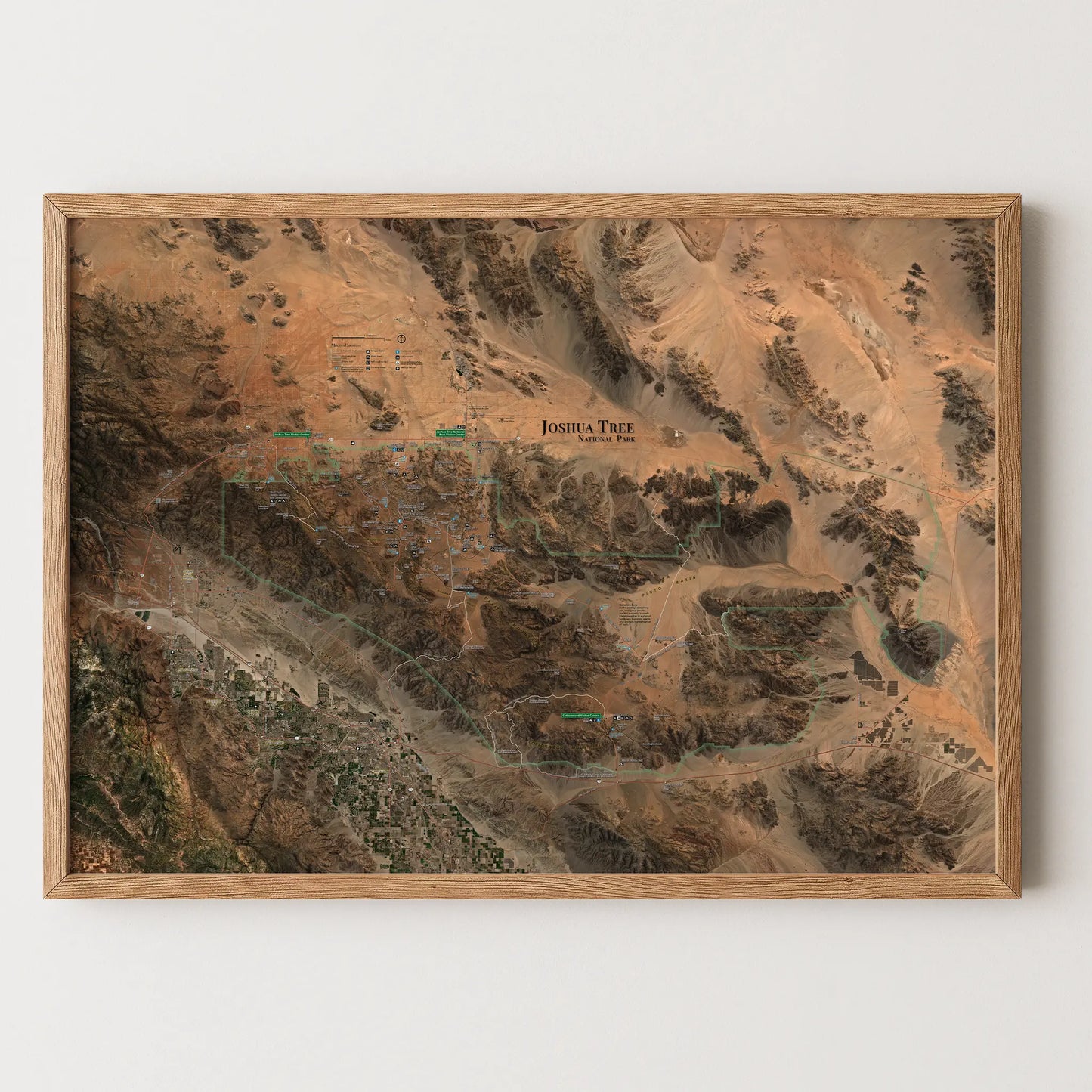 Joshua Tree National Park - Satellite Imagery