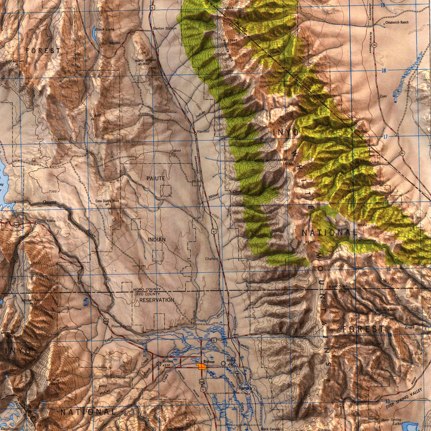 Mariposa & Yosemite Valley, California - 1947